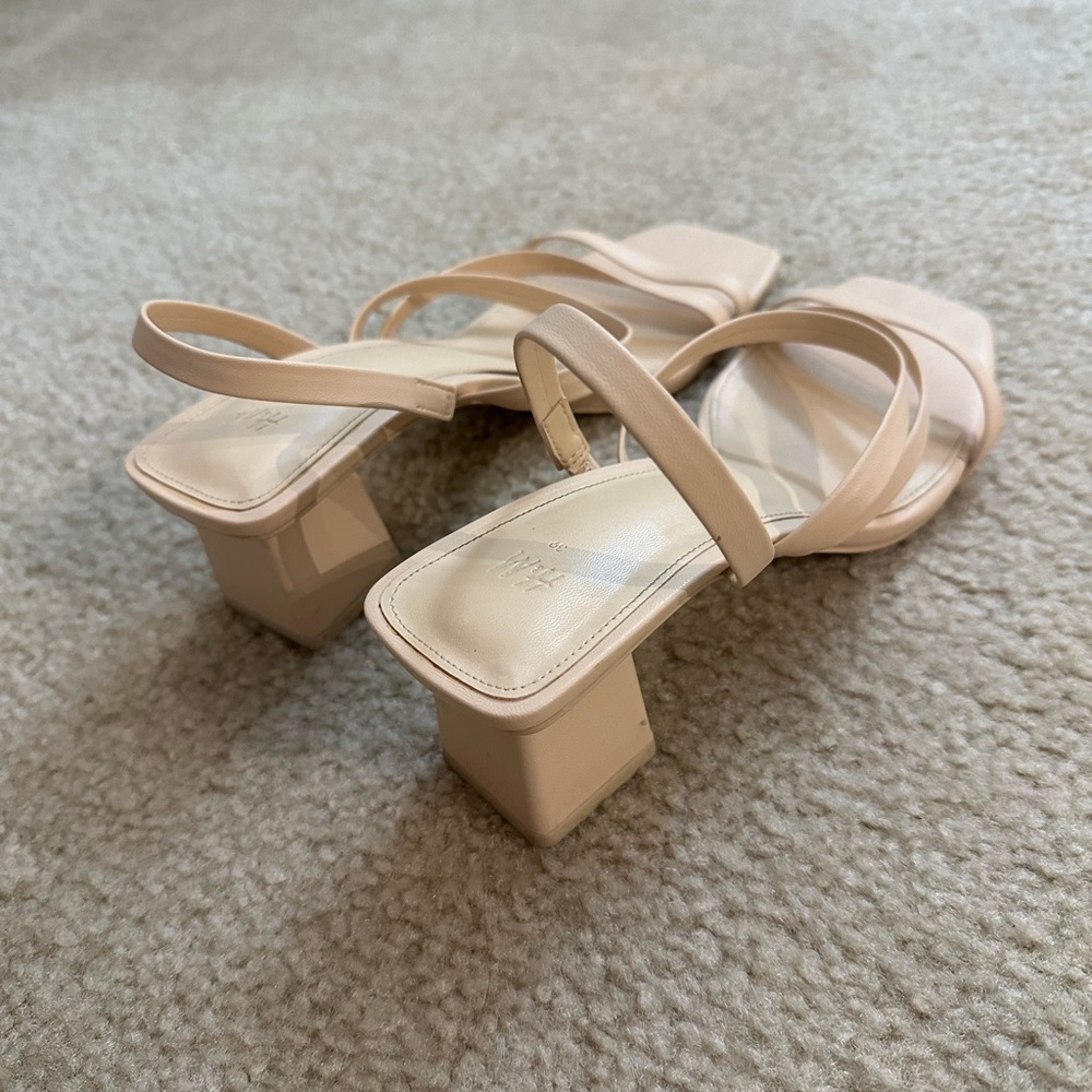 H&M ivory heels
